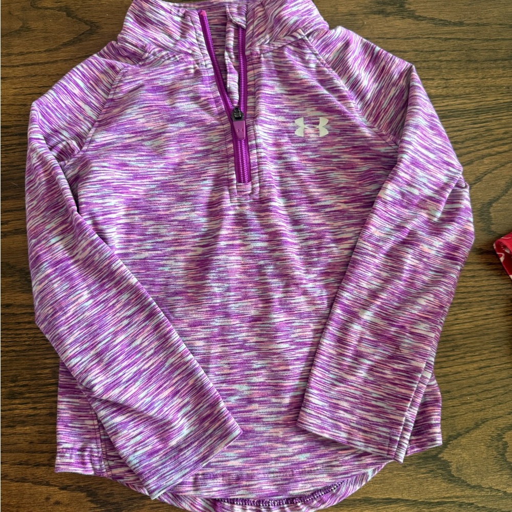 Under Armour Kids' Multicolor Quarter-Zip Sweatshirt